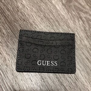 Guess Black Card Holder